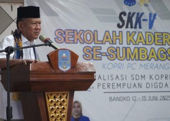 Wabup H. A Khafidh Membuka SKK ke-V se-Sumsel Diselenggarakan Kopri PC PMII Merangin