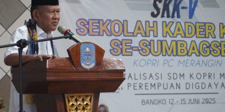 Wabup H. A Khafidh Membuka SKK ke-V se-Sumsel Diselenggarakan Kopri PC PMII Merangin