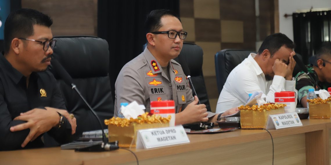 Jelang Suroan 1447 H, Polres Magetan Gelar Rakor Lintas Sektoral Bersama Perguruan Silat Wujudkan Aman Suro 2025