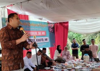 Warga Pulau Rengas Ulu Syukuran Negeri Atas Terpilihnya “SUKA” Sebagai Bupati dan Wakil Bupati Merangin 2025-2030
