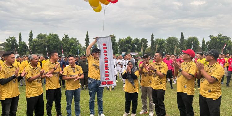 Semarak Hari Bhayangkara Ke-79, Polres Magetan Gelar Turnamen Sepak Bola Bhayangkara Cup 2025