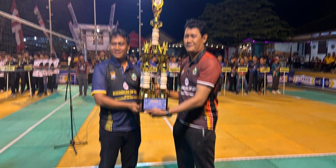 Semarak Hari Bhayangkara ke-79, Turnamen Voli Bupati dan Kapolres Magetan Cup Resmi Dibuka