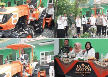 Berkunjung ke Porong, Wabup Mimik Idayana Pastikan Bantuan Alsintan Tepat Sasaran