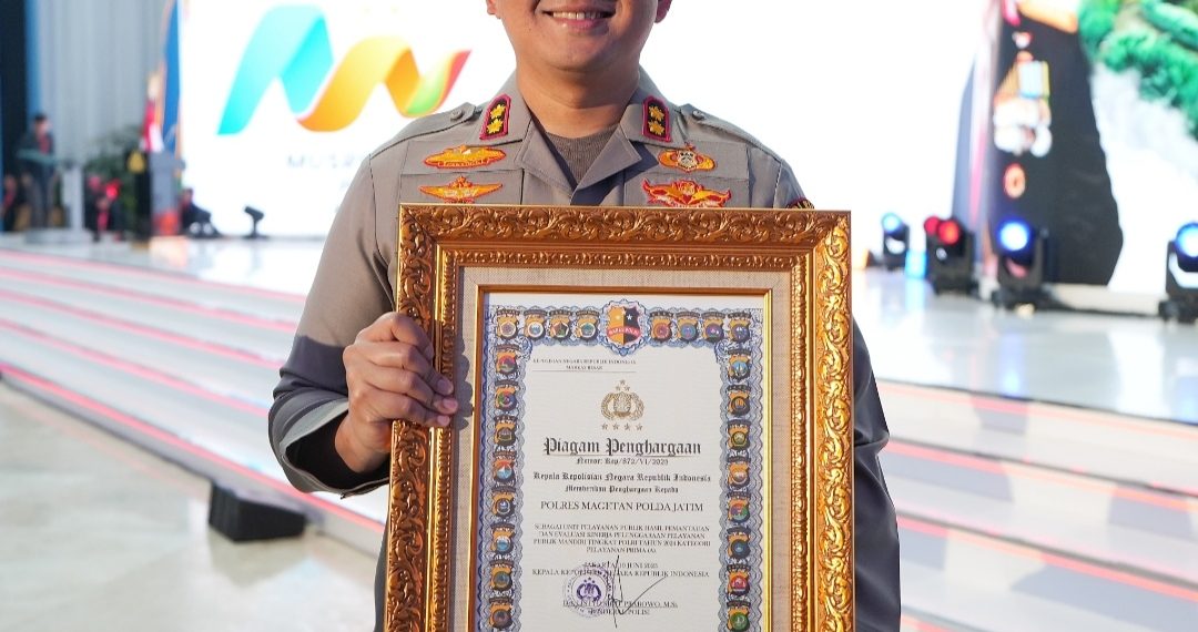 Ini Dia Penghargaan Bergengsi Tahun 2024 Buat Polres Magetan Dalam Musrenbang Polri 2025