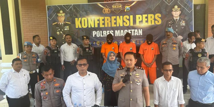 Kado Manis Jelang Hari Bhayangkara, Polres Magetan Tangkap Komplotan Pembobol ATM Lintas Provinsi
