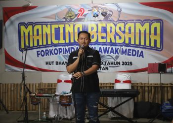 Lomba Mancing Polres Magetan Meriah, Awak Media Adu Strategi Pancing Lele