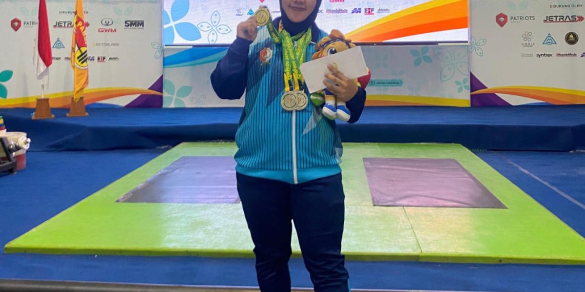 Emas Perdana Bojonegoro, Pretty Tika Tampil Perkasa di Porprov 2025