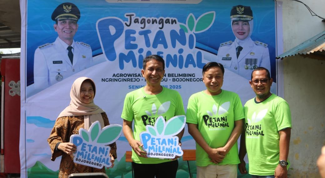 Bupati Setyo Wahono Dorong Petani Milenial Wujudkan Kemandirian Ekonomi Pertanian Bojonegoro
