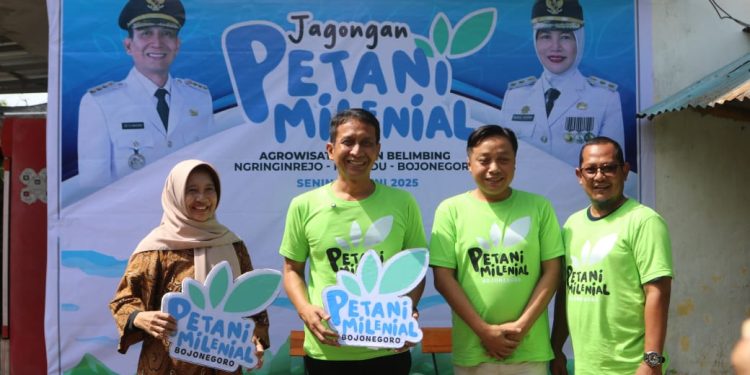 Bupati Setyo Wahono Dorong Petani Milenial Wujudkan Kemandirian Ekonomi Pertanian Bojonegoro