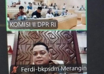 Wabup H. A Khafidh Ikut Rapat Dengar Pendapat DPR RI