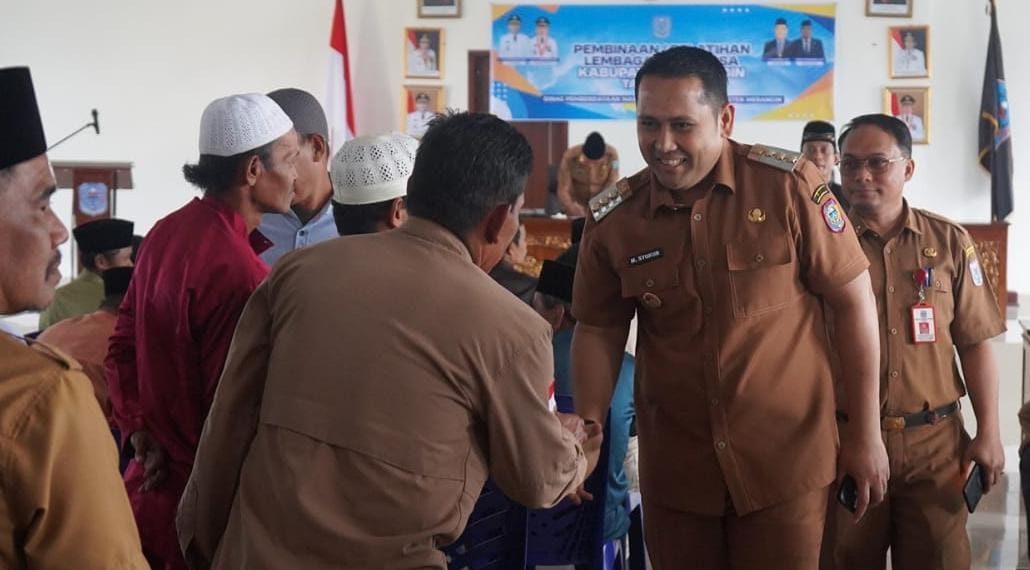 Bupati H. M. Syukur Buka Pelatihan Lembaga Adat Desa se-Kabupaten Merangin
