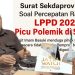 Surat Sekdaprov Jatim Soal Percepatan Raperda LPPD 2024 Picu Polemik di Sidoarjo