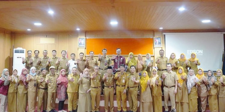 Wabup H. A. Khafidh Pimpin Monev TP3S Kabupaten Merangin