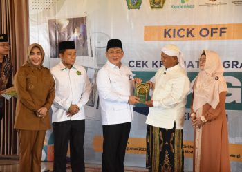 Dukung Cek Kesehatan Gratis, Wamenag RI Pantau Langsung Pelaksanaannya di Kabupaten Sidoarjo