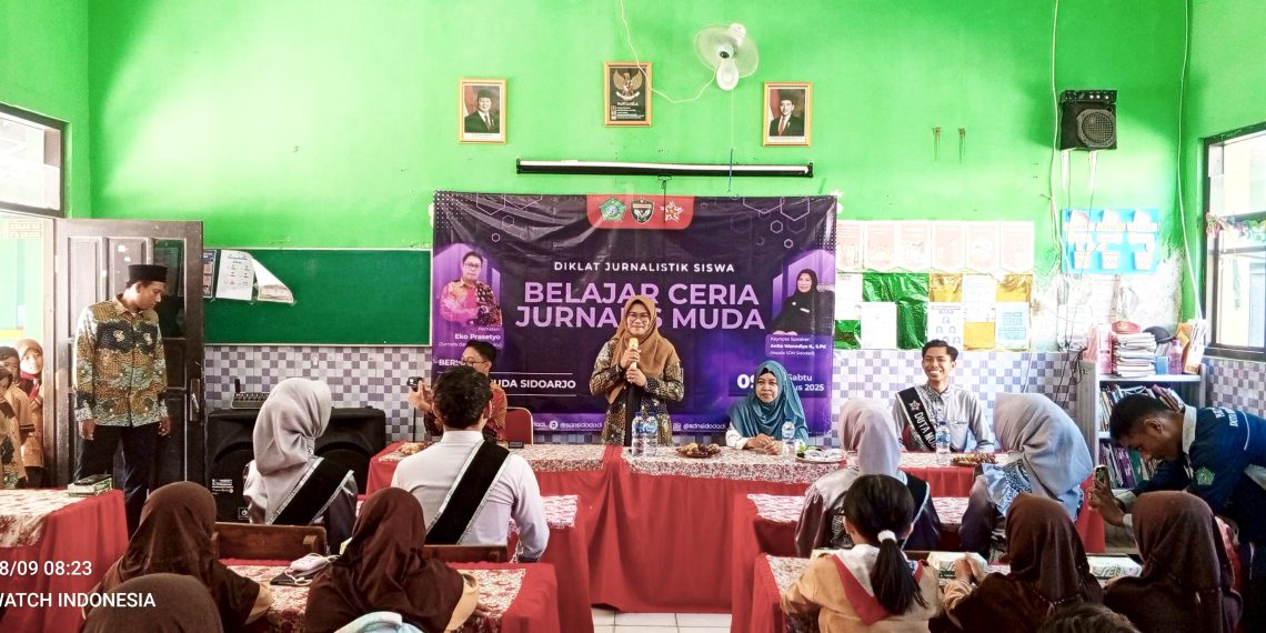 Cetak Jurnalis Cilik, SDN Sidodadi Gelar Pelatihan Dasar Jurnalistik