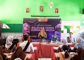Cetak Jurnalis Cilik, SDN Sidodadi Gelar Pelatihan Dasar Jurnalistik