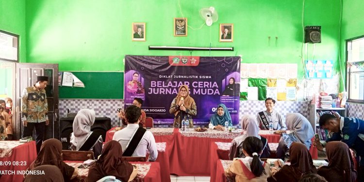 Cetak Jurnalis Cilik, SDN Sidodadi Gelar Pelatihan Dasar Jurnalistik