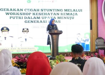 Wabup Sidoarjo Ajak Remaja Putri Jaga Kesehatan untuk Cegah Stunting