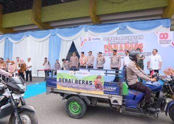 Bupati Hadiri Kick Off Launching Gerakan Pangan Murah Polri di Sidoarjo