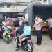 Jual Beras Murah Saat Lomba Gerak Jalan, Stand Polres Sarolangun Diburu Warga