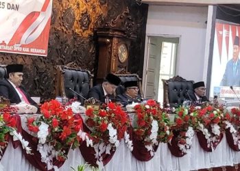 H.M.Syukur Ikuti Paripurna Dengar Pidato Kenegaraan Presiden RI, Dalam Rangka Peringatan HUT ke-80 Republik Indonesia