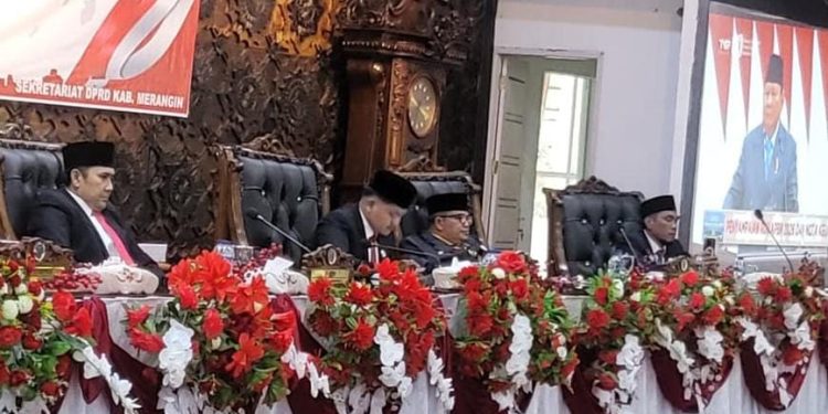 H.M.Syukur Ikuti Paripurna Dengar Pidato Kenegaraan Presiden RI, Dalam Rangka Peringatan HUT ke-80 Republik Indonesia