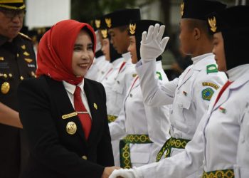 Wakil Bupati Kukuhkan 76 Anggota Pasikbraka : Jadilah Generasi Yang Menjaga Semangat Kemerdekaan