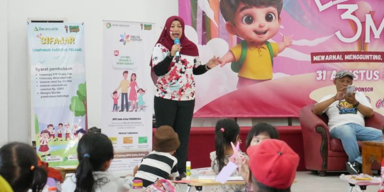 Kenalkan Literasi Keuangan, BPR Delta Artha Gelar Lomba 3M Anak TK se-Sidoarjo