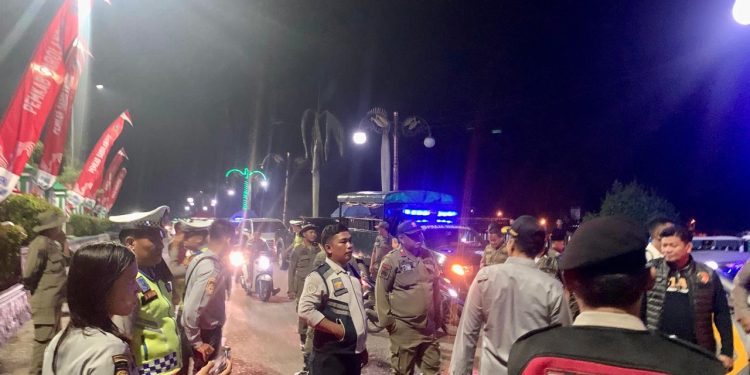 Polres Sarolangun Gelar Patroli Skala Besar Jaga Kondusifitas Wilayah