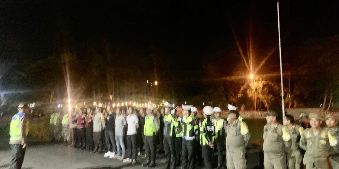 Jaga Kondusivitas Sarolangun, Ratusan Aparat Gelar Patroli Skala Besar