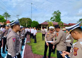 Wakapolres Sarolangun: Disiplin dan Penampilan Rapi Cerminan Anggota Polri
