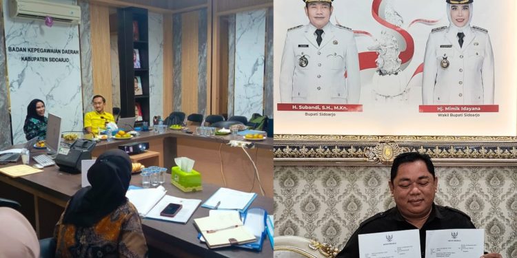 Diduga Ada Pelantikan Susulan Tujuh Pejabat, Wabup Sidoarjo Sidak Kantor BKD