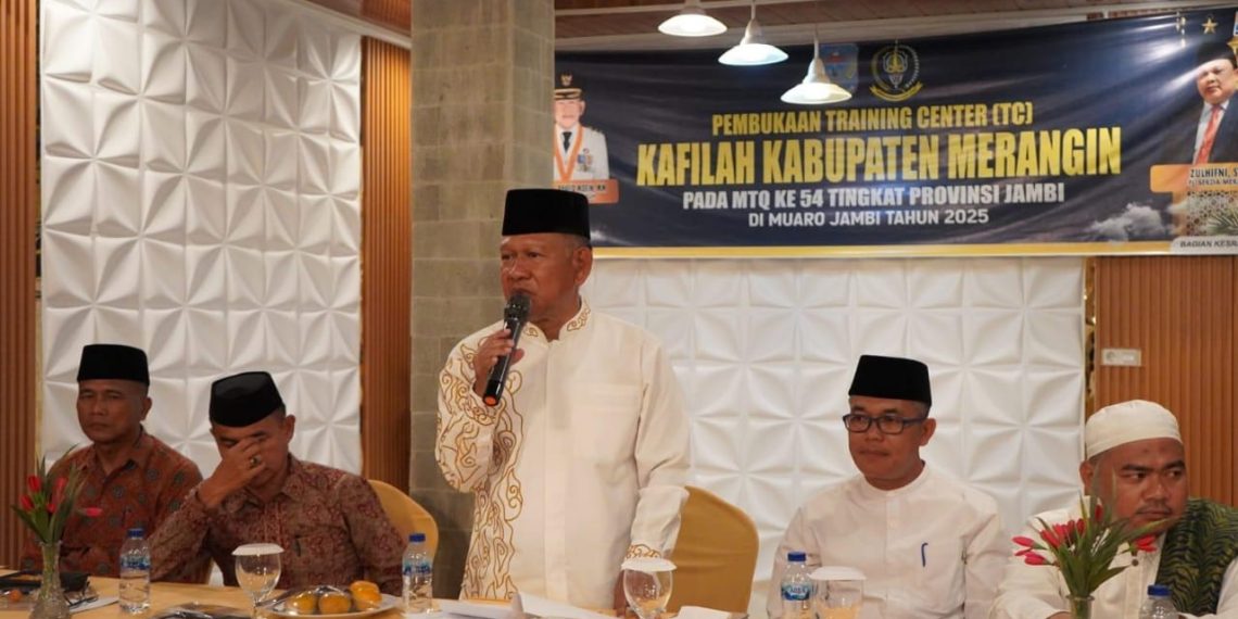 Wabup Khafidh Buka TC Khafilah MTQ ke-54 Kabupaten Merangin