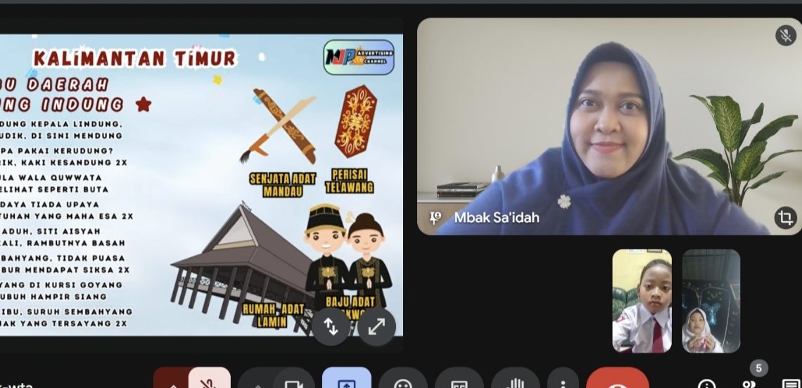 SDN Sidodadi Terapkan Program Pembelajaran Daring Usai SE Dinas Pendidikan Sidoarjo