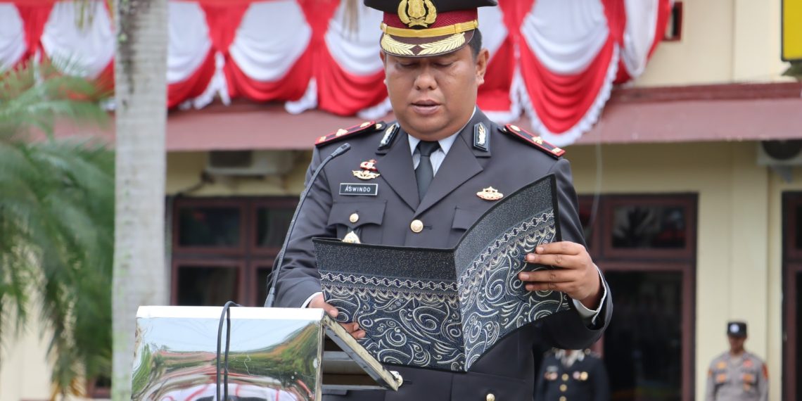 Polres Sarolangun Gelar Upacara Hari Kesaktian Pancasila, Momentum Pemersatu Bangsa