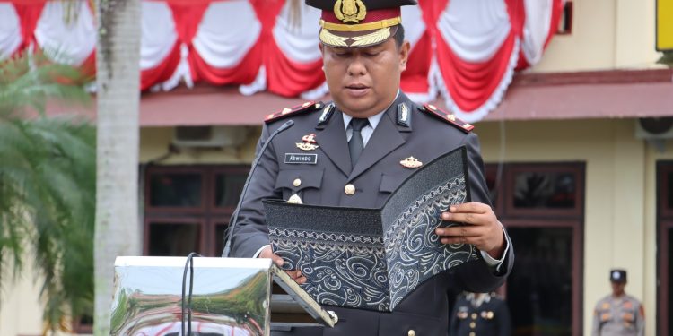 Polres Sarolangun Gelar Upacara Hari Kesaktian Pancasila, Momentum Pemersatu Bangsa