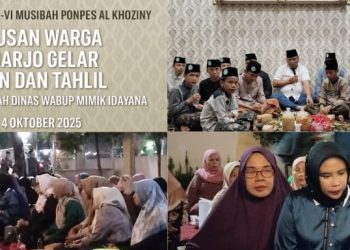 Hari Ke-VI Tahlilan di Rumdis Wabup Mimik: Doa untuk Syuhada Ponpes Al Khoziny dan Keluarga yang Ditinggalkan