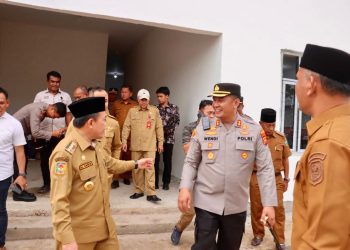 Gubernur Jambi Al Haris Tinjau Lokasi Pembangunan SPPG Polres Sarolangun