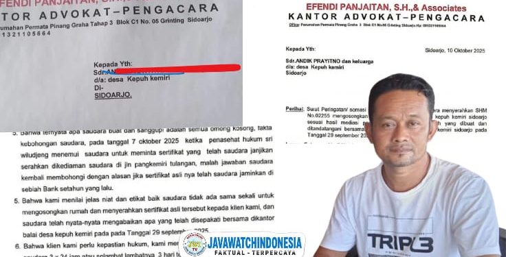 Ditekan Serahkan Sertifikat Tanah, Warga Kepuhkemiri Mengadu ke Camat Tulangan