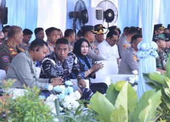 Wabup Sidoarjo Hadiri Simulasi Sispamkota Polda Jatim di GOR Sidoarjo