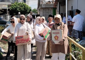Peduli Kemanusiaan, DPC Gerindra Sidoarjo Salurkan Bantuan Korban Ponpes Al Khoziny