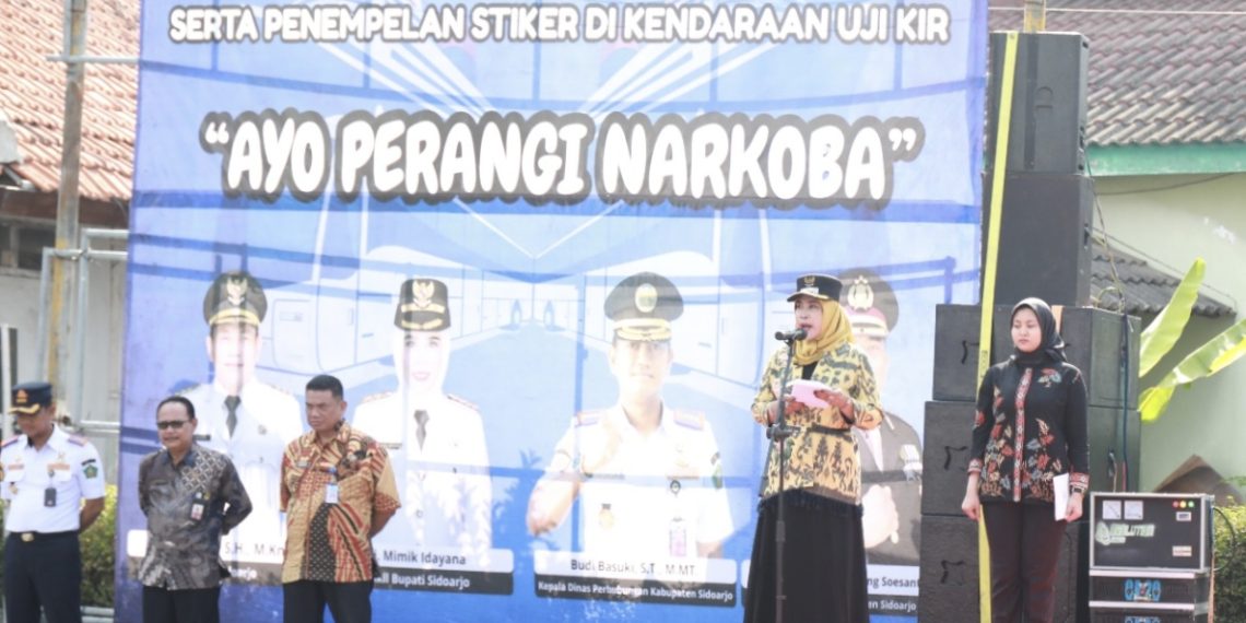 Peringati Harhubnas 2025, Wabup Sidoarjo Pimpin Deklarasi Perang Melawan Narkoba di Sektor Transportasi