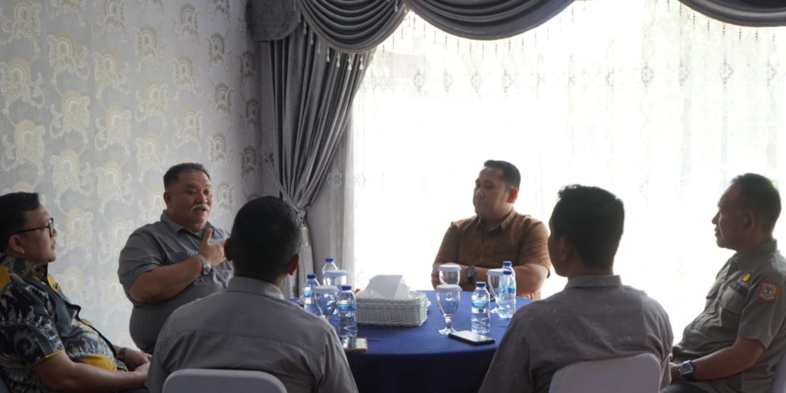 Bahas Kisruh Desa Renah Alai, Bupati Merangin Terima Kunjungan Bupati Bengkulu Selatan