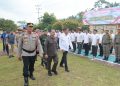Polres Sarolangun Gelar Apel Kesiapsiagaan Tanggap Darurat Bencana Hidrometeorologi 2025