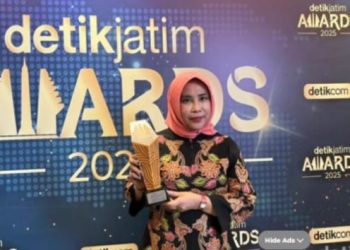 Aksi Nyata dan Kepedulian Sosial, Wabup Sidoarjo Mimik Idayana Diganjar Penghargaan Bergengsi