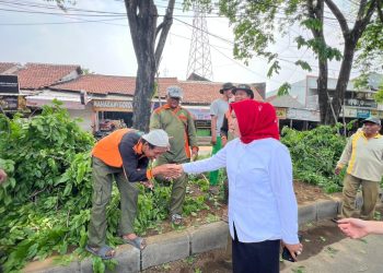 Wabup Mimik Idayana Instruksikan DLHK Sidoarjo Intensif Kepras Ranting Pohon Antisipasi Cuaca Ekstrem