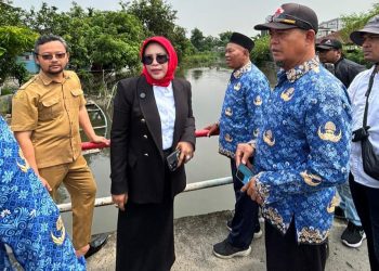 Sidak Kali Buntung, Wabup Mimik Idayana: “Rawat Sungai, Cegah Banjir, Jangan Biarkan Sidoarjo Tenggelam oleh Sampah”