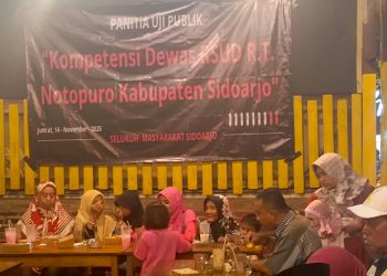 Rapat Terbuka Uji Publik Dewas RSUD Sidoarjo Digelar, Aktivis hingga Seniman Suarakan Transparansi Jabatan Publik