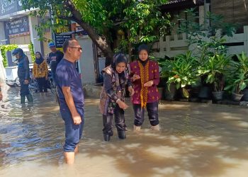 Banjir Rendam Sejumlah Titik di Sidoarjo, Wabup Mimik Idayana Lakukan Sidak dan Siapkan Pembangunan Embung