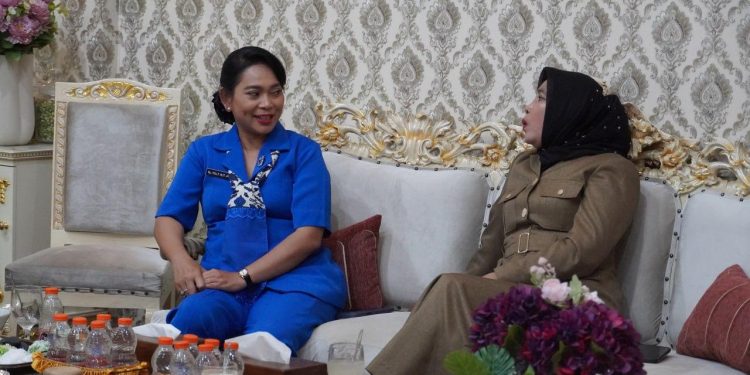 Wabup Sidoarjo Mimik Idayana Terima Kunjungan Pengurus Gabungan II Jalasenastri Koarmada RI